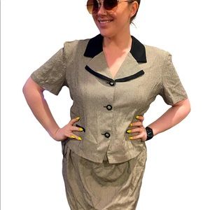 Matching workwear set! This really reminds me of Diane Keaton in annie hall hehe